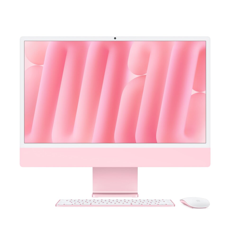 Apple iMac 24" (Z1K6000Z7), M4 (10C CPU, 10C GPU), 32 ГБ, 1 ТБ SSD, розовый