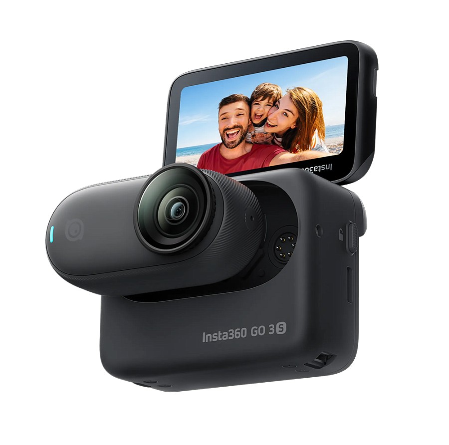 Экшн-камера Insta360 GO 3S 64 ГБ, черный