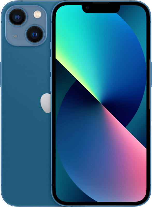 Смартфон Apple iPhone 13 512 ГБ, nano SIM eSIM, синий, Slimbox