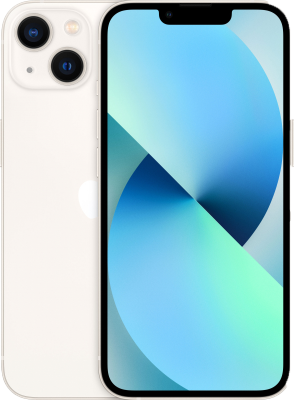 Смартфон Apple iPhone 13 512 ГБ RU, nano SIM eSIM, сияющая звезда, Slimbox