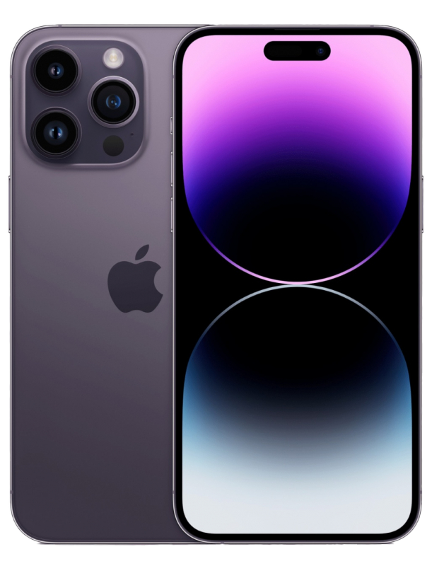 Смартфон Apple iPhone 14 Pro 256 ГБ, Dual: nano SIM   eSIM, глубокий фиолетовый