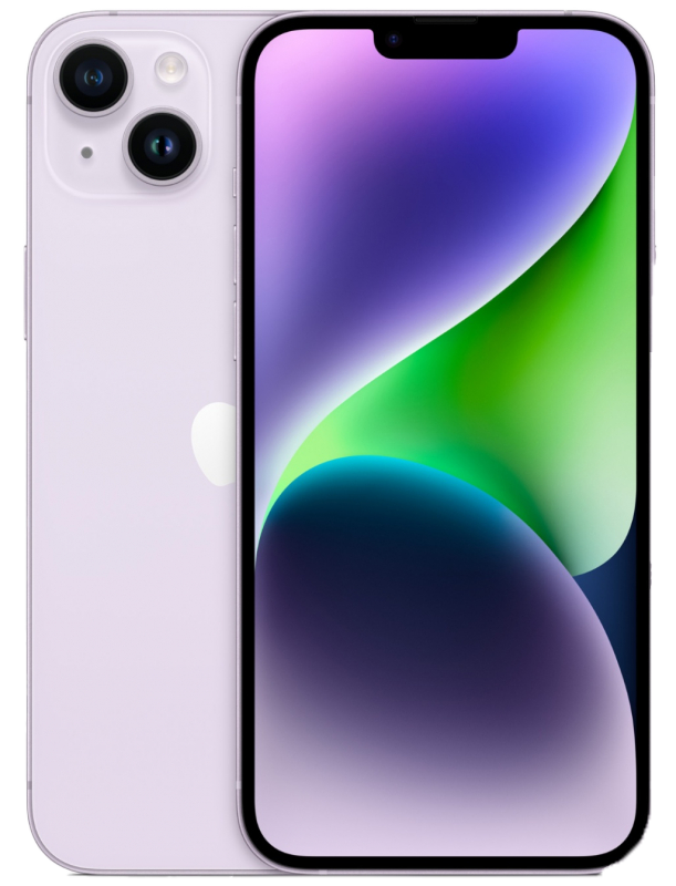 Смартфон Apple iPhone 14 Plus 512 ГБ, Dual: nano SIM   eSIM, фиолетовый