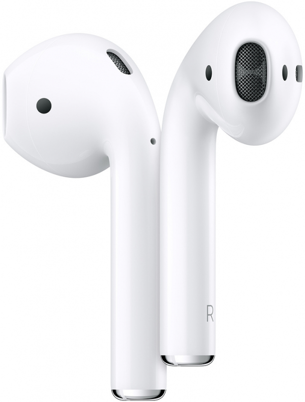 Беспроводные наушники Apple AirPods 2 с зарядным футляром MV7N2 RU, белый