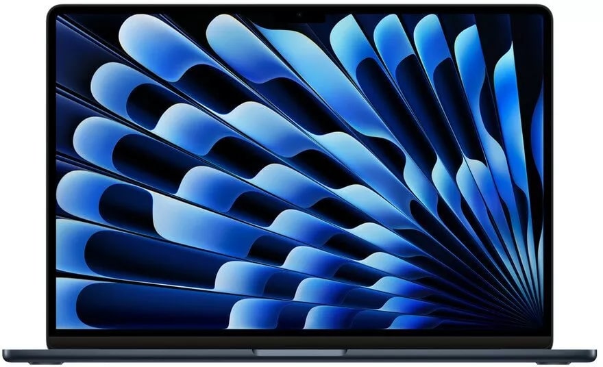 Ноутбук Apple Macbook Air 13 2025 M4 (MC6C4) 24/512 GB, Midnight, темная ночь